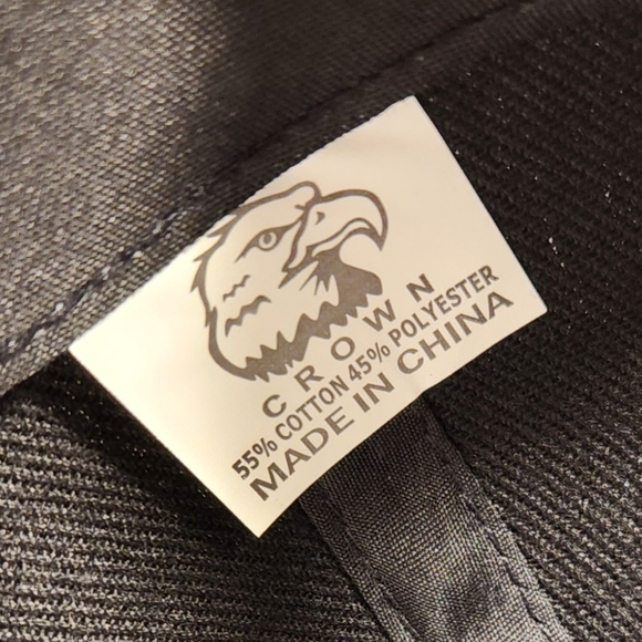 Patterned Crown Snapback Hat Blank - Picture 2 of 4